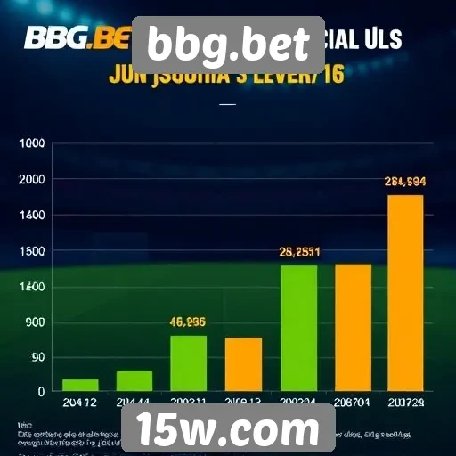 Estatísticas de usuários ativos na BBG.bet em crescimento